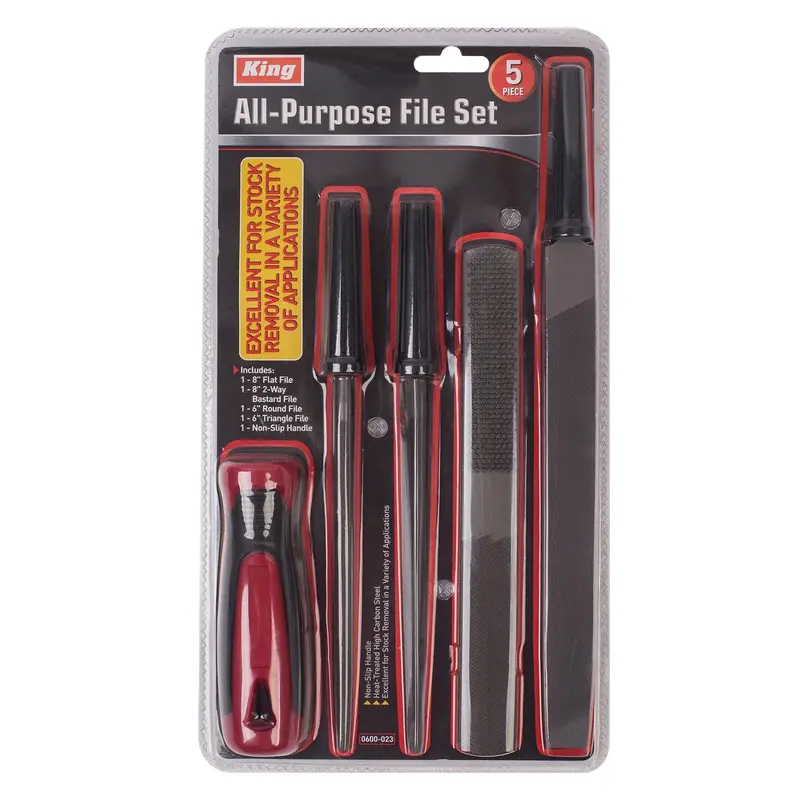 0600-0 – Five-Piece All-Purpose Hand File Set 1