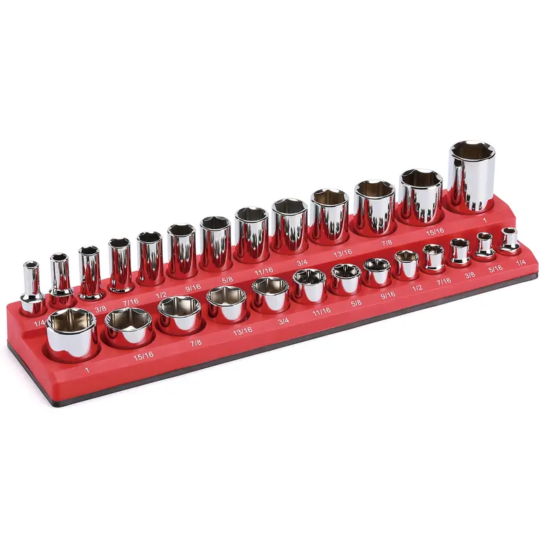 0938-0 – 3/8" Drive Magnetic Socket Holder – Sae Sizes (1/4" To 1") 1