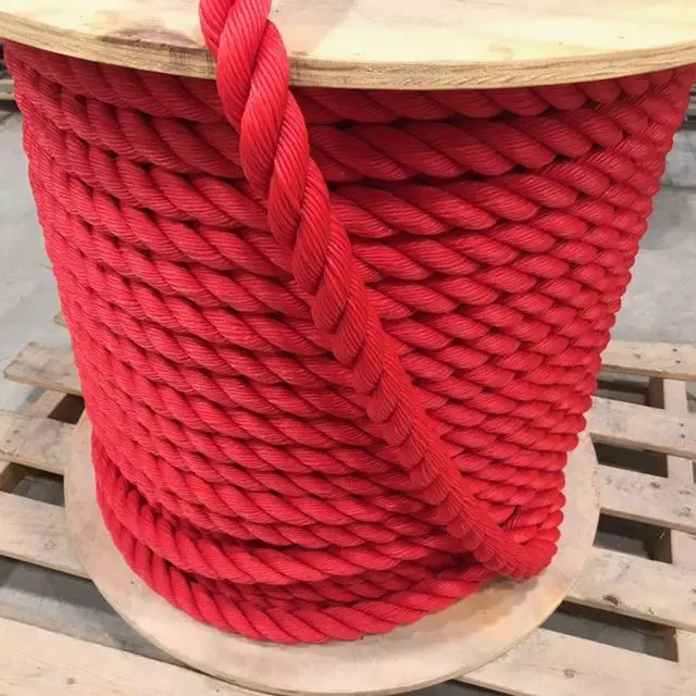 1-1/2-Inch 3-Strand Red Polypropylene Rope – Sold By The Foot 1
