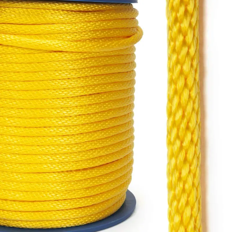 1/2-Inch Solid Braid Marine-Grade Polypropylene Rope 12