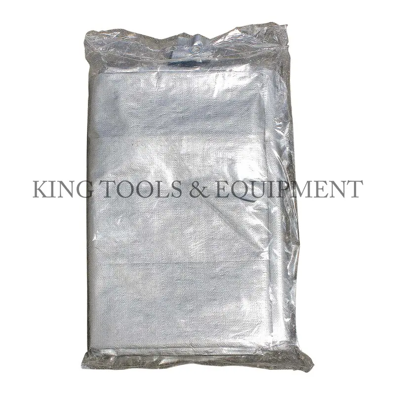 10 Ft × 24 Ft Silver Uv-Blocking Poly Tarp – Reflective Thermal Barrier, Model 1429A-1 1