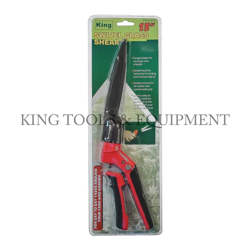 13-Inch Swivel-Head Grass Shear For Precision Trimming – Model 0340-0 1