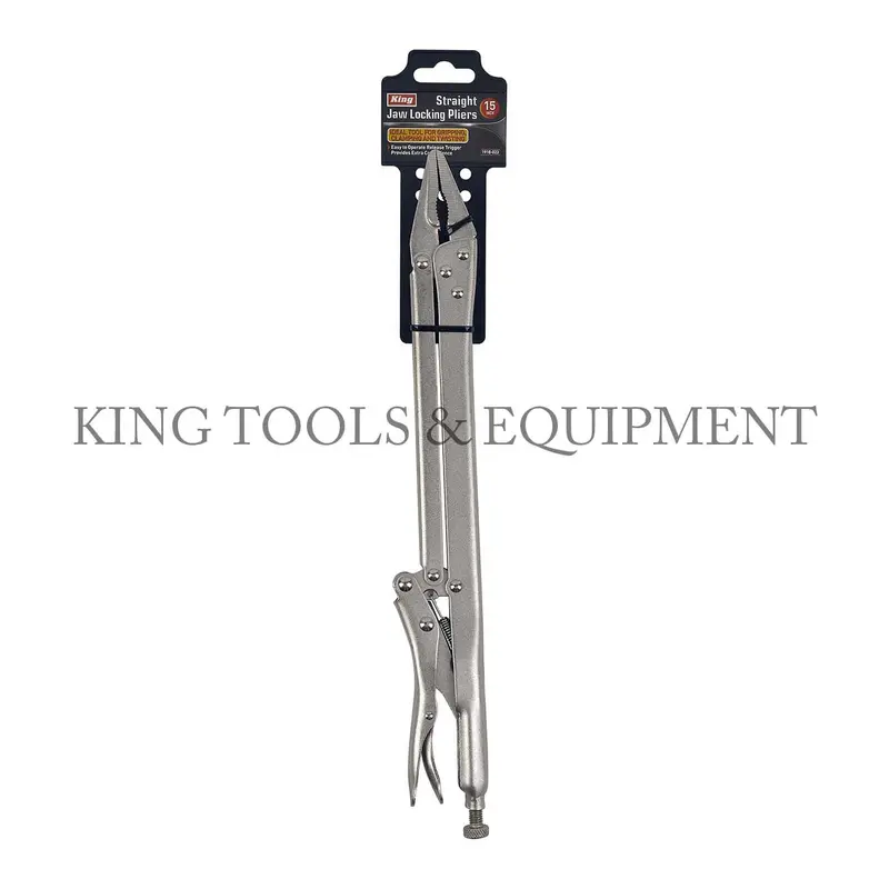15-Inch Straight-Jaw Locking Pliers With Extended Reach 1