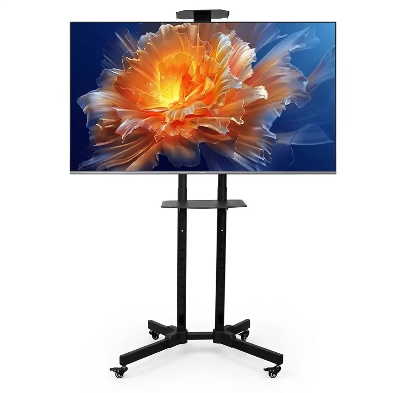 1500 Series Mobile Tv Cart — Adjustable Trolley For 32–70 Inch Displays 1