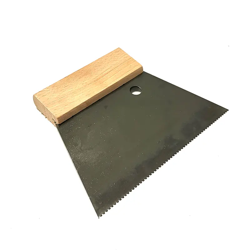 180Mm Notched Adhesive Trowel For Wood Flooring 1