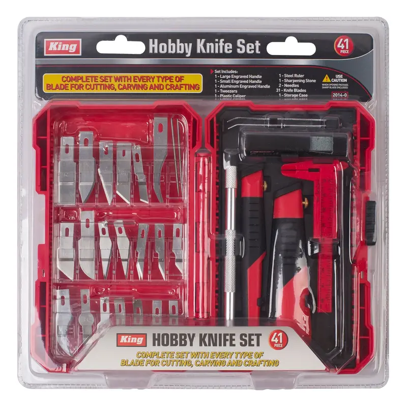 2014-0 – 41-Piece Hobbyist Craft & Precision Knife Set 1