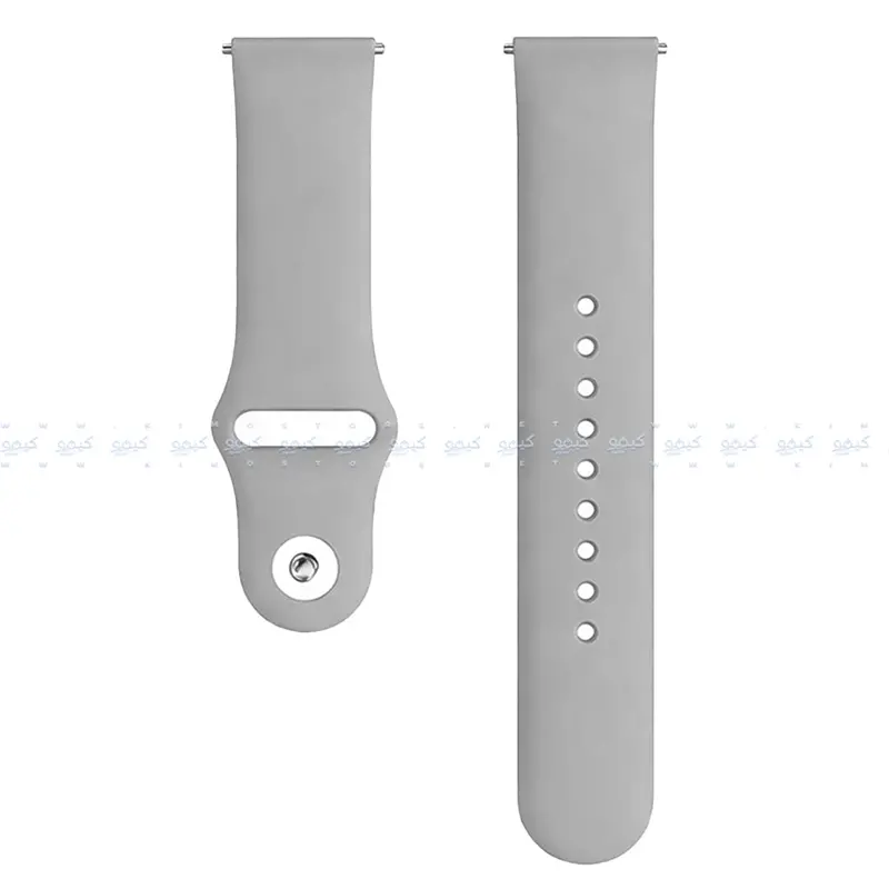 22Mm Silicone Watch Band With Buckle Closure 1