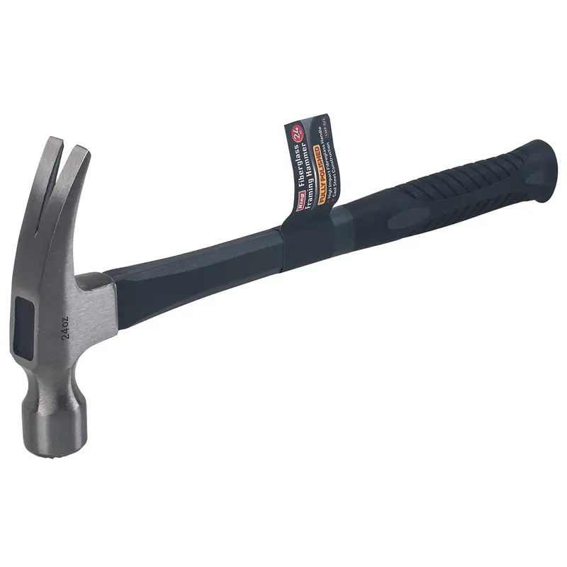 24-Ounce Fiberglass-Framed Hammer With Shock-Absorbing Handle - Model 1369-0 1