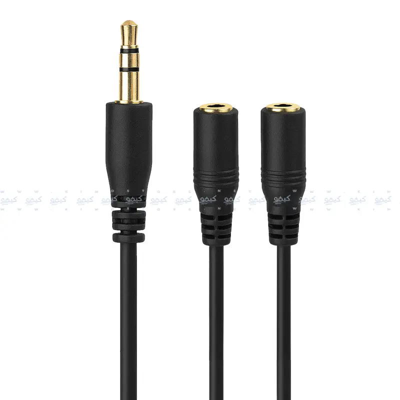 2B Cv113 Stereo Audio Cable — 2X Rca To 3.5Mm Mini-Jack, 0.3M 1