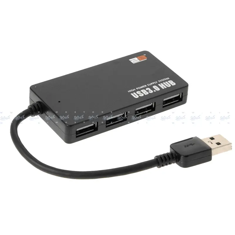 2B Cv132 Usb 3.0 Hub — 4-Port, Plug-And-Play, High-Speed Data Transfer 1