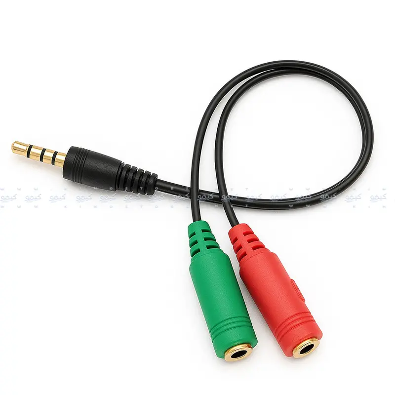2B Cv198 3.5Mm Trs Male To Dual 3.5Mm Female Audio Splitter – Y-Cable Adapter 1