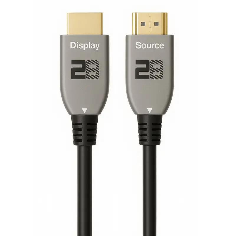 2B Dc293 4K Fiber Optic Hdmi Cable – 30M Length, Ultra-High Bandwidth, Black 1