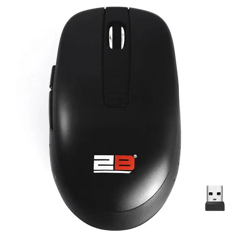 2B Mo866 Rechargeable Wireless Mouse – 1200 Dpi, Usb-C Charging, Slim Ergonomic Design 1