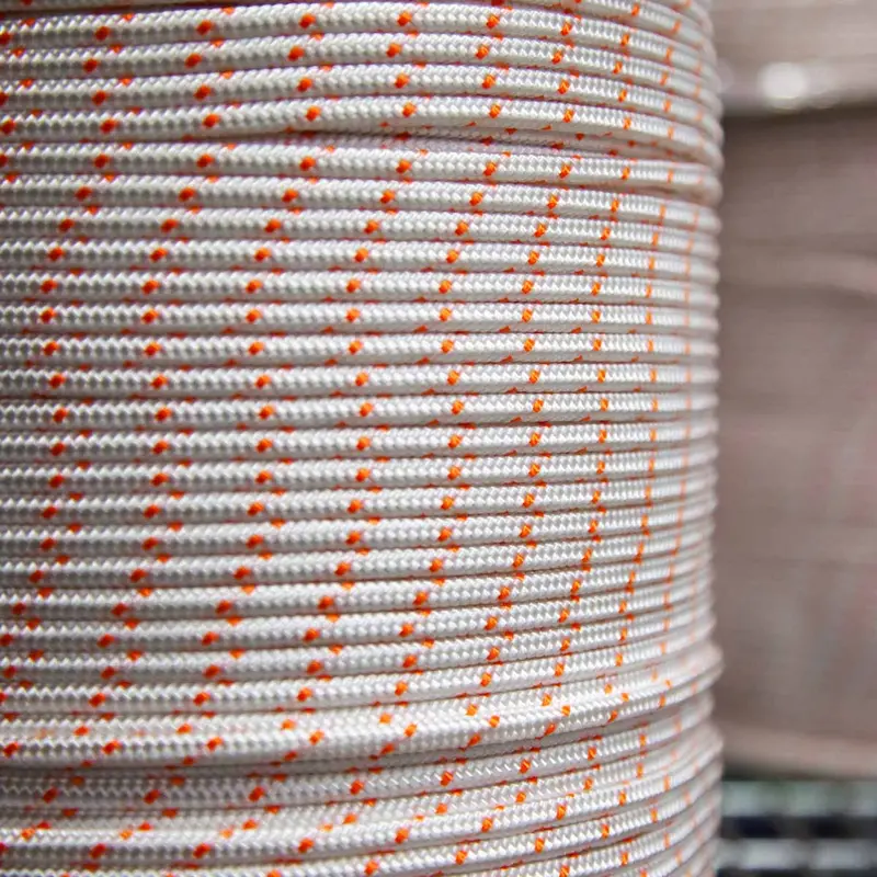 3/16-Inch Dual-Color Starter Cord – White/Orange 2