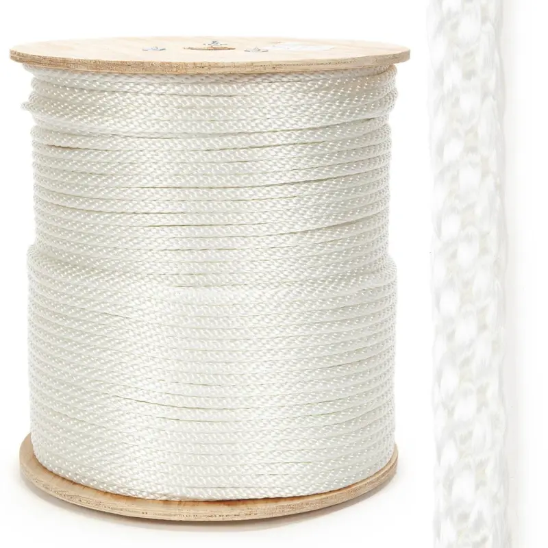 3/8-Inch Solid-Braid Polyester Rope 1