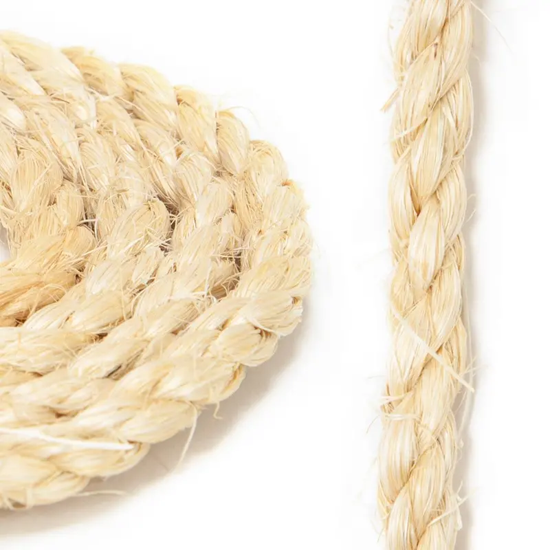 3/8" Twisted Sisal Rope – Eco-Friendly Twine With Classic Texture And Grip 1