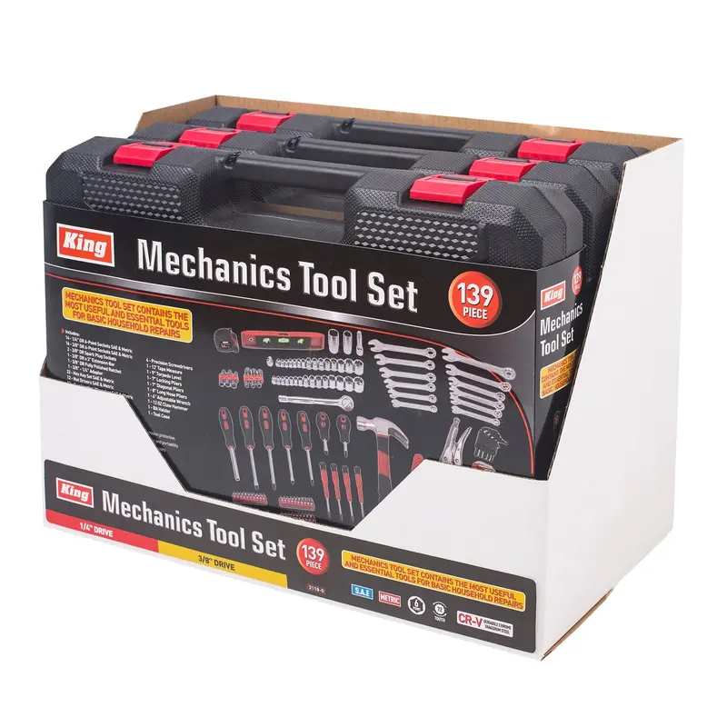3118-0 – 139-Piece Professional Mechanic'S Tool Kit 1