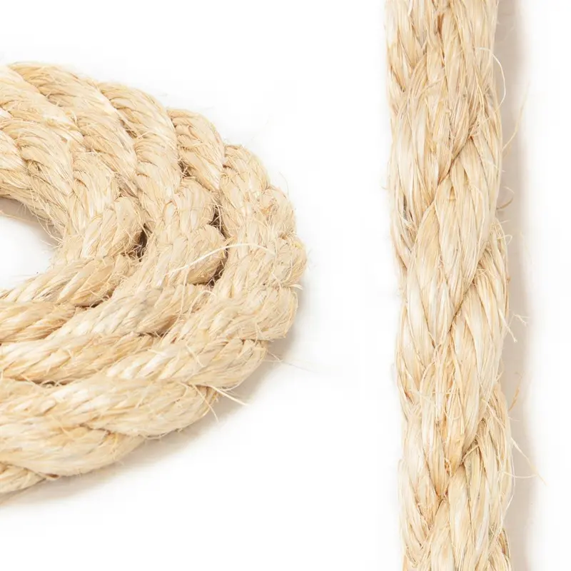 5/8" Twisted Sisal Rope – Thick, Rugged Natural Cord For Heavy Outdoor Use 1