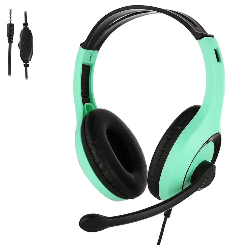 A43 Budget Gaming Headset – Wired Stereo Audio With Flexible Boom Mic 1