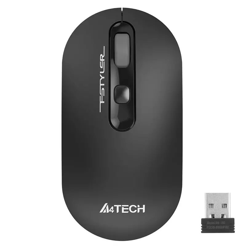 A4Tech Fg20S Wireless Optical Mouse – 2000 Dpi, Sleek Grey 1