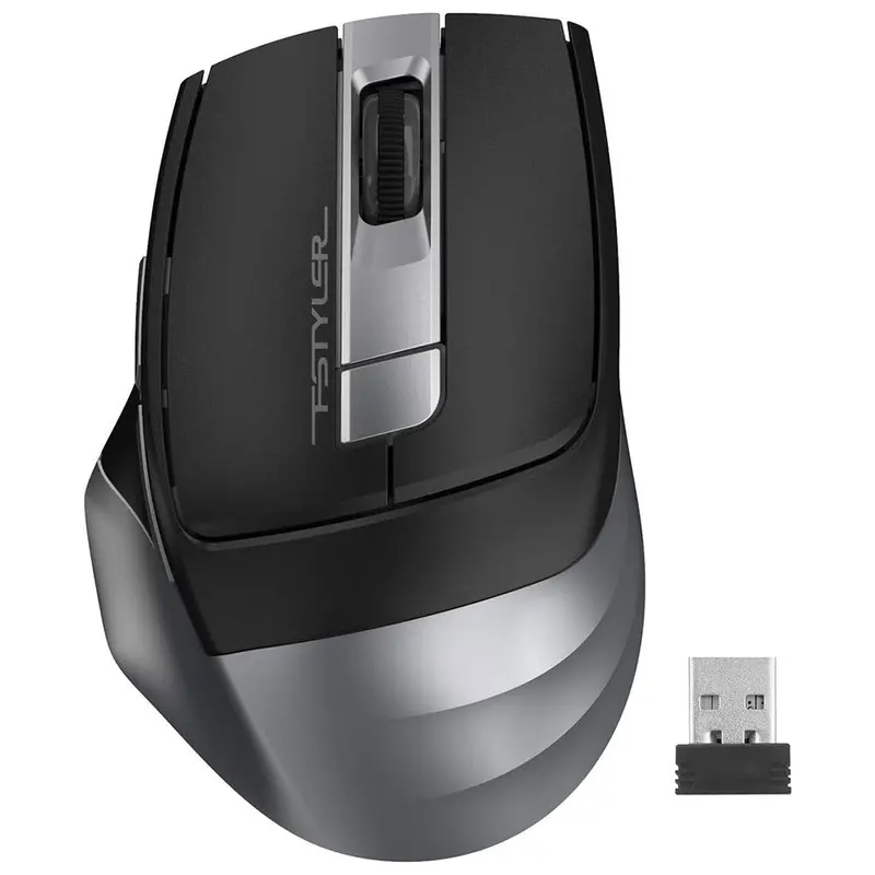 A4Tech Fg35 Wireless Optical Mouse – 2000 Dpi, Lightweight Grey Build 1