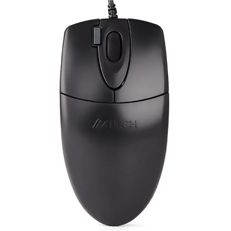A4Tech Op-620Ds Wired Optical Mouse – 1200 Dpi, Matte Black 1