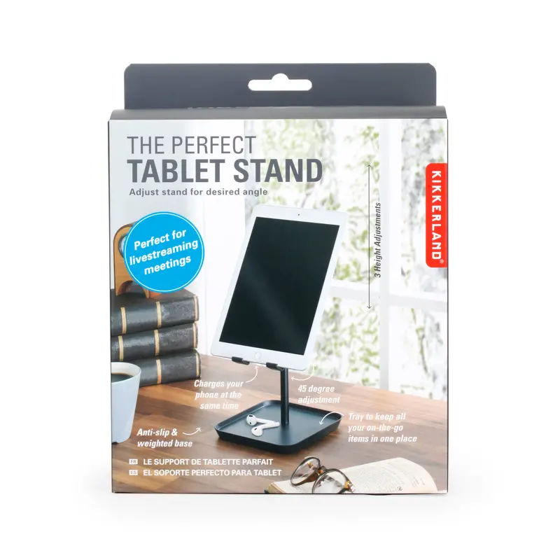Adjustable Aluminum Tablet Stand For Desk Or Bed 1