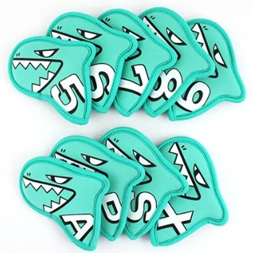 Aimshark Palette 9-Piece Golf Club Headcovers – Fresh Mint Tone 1