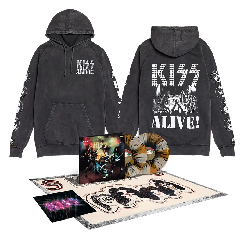 Alive! 50Th Anniversary Bundle: Premium Colored Vinyl Lp + Matching Sweatshirt 1