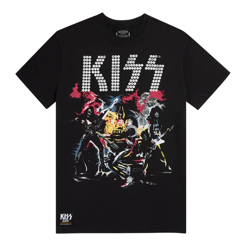 Alive! Track Listing Graphic T-Shirt – 50Th Anniversary Edition 1