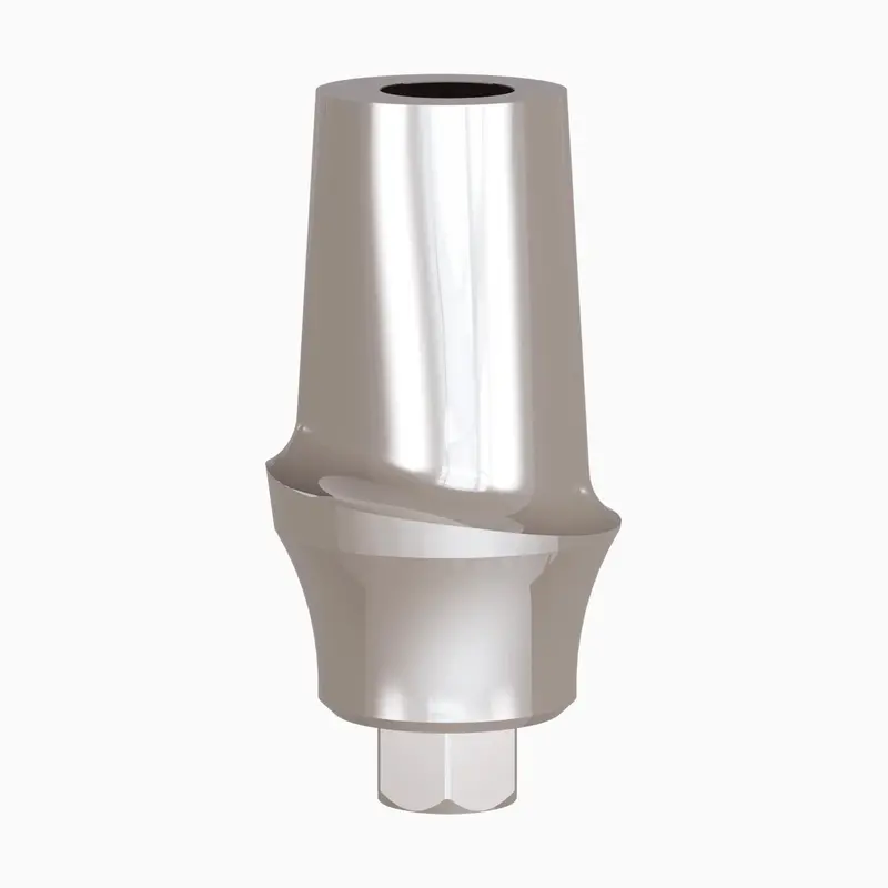 Anatomic Concave Internal Hex Esthetic Abutment – Ø6.5 Mm, 8.0 Mm Height, 3.0 Mm Collar, Wp Finish 1