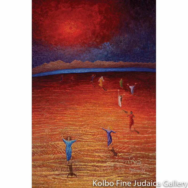 And The Women Danced – Cultural Celebration Art Print 1