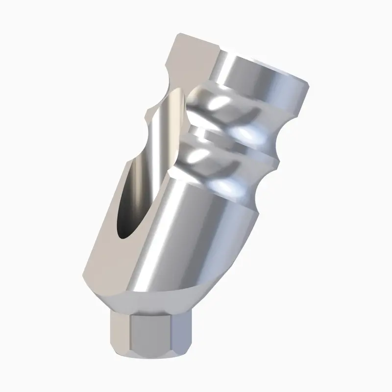 Angulated Closed Impression Coping With 25° Offset, Standard Platform Design 1