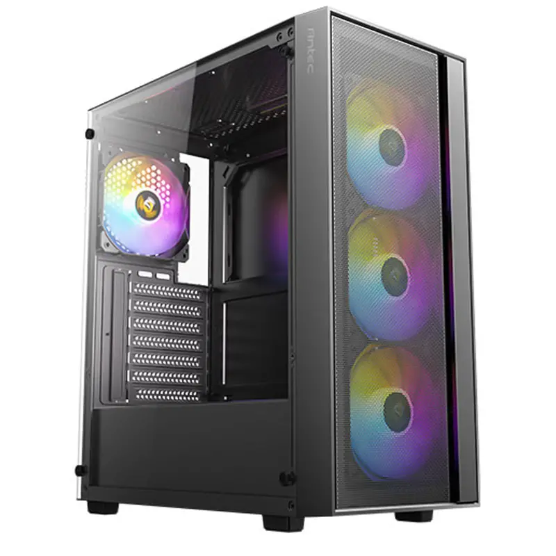 Antec Ax65 Argb Mid-Tower Case Bundled With Atom V650 650W Power Supply – Balanced Performance Build Solution 1