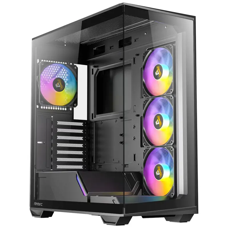 Antec C3 Argb Mid-Tower Gaming Case – Black, Rgb Lighting Support 1