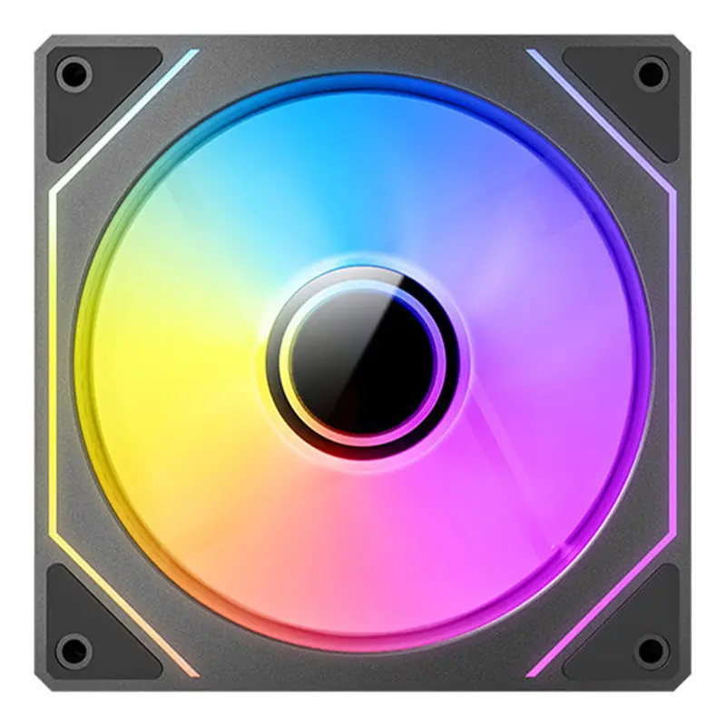Antec Vision 120 Pwm Argb 120Mm Case Fan – Black, Addressable Rgb Lighting 1
