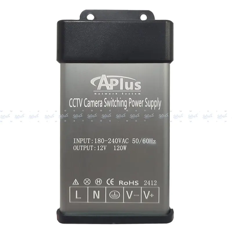 Aplus 120W 12V 10A Power Adapter For Cctv Camera Systems 1