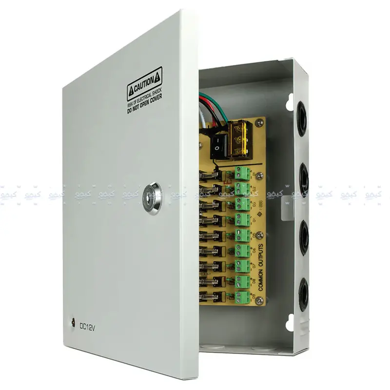 Aplus Enclosed 12V 10A Dc Power Supply For Cctv Cameras 1