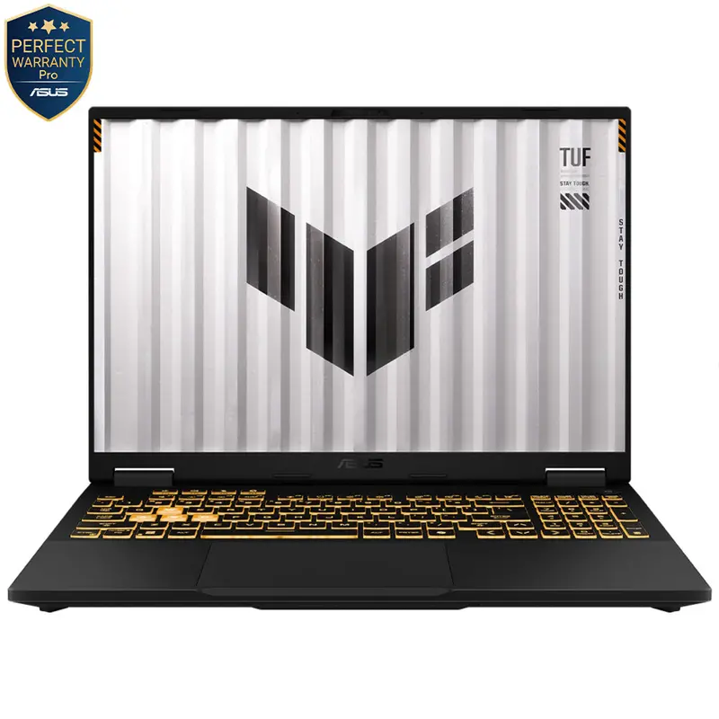 Asus Tuf F16 Fx608Jhr-Rv057W Laptop – Intel Core I7-14650Hx, 16Gb Ram, 512Gb Nvme Ssd, Rtx 5050 (8Gb), 16" Fhd+ Ips 165Hz, Windows 11 – Jaeger Gray 1