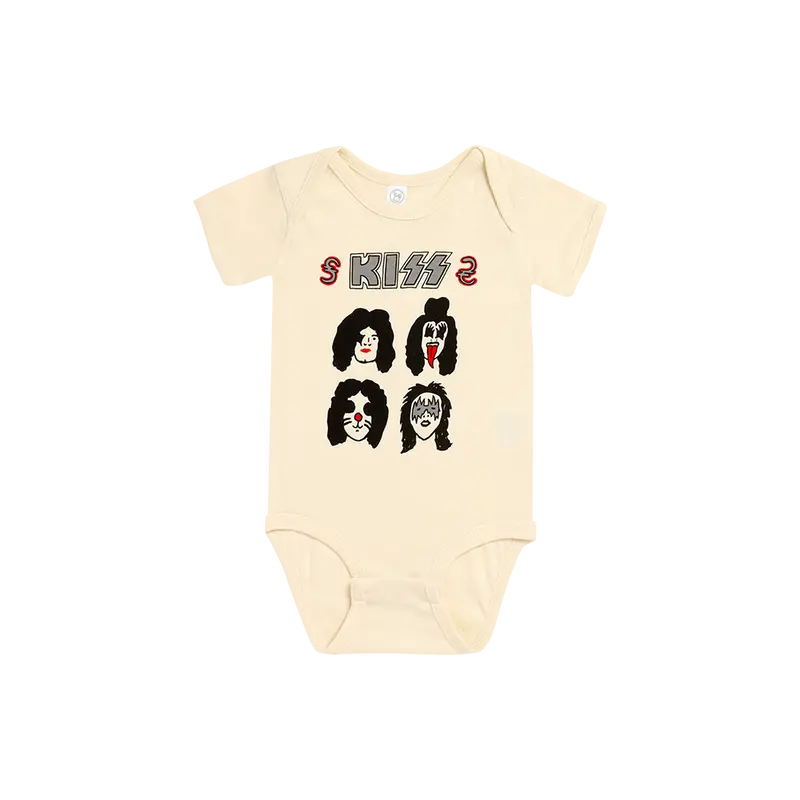 'Back Cover' Infant Onesie – Kiss Album Art Design 1