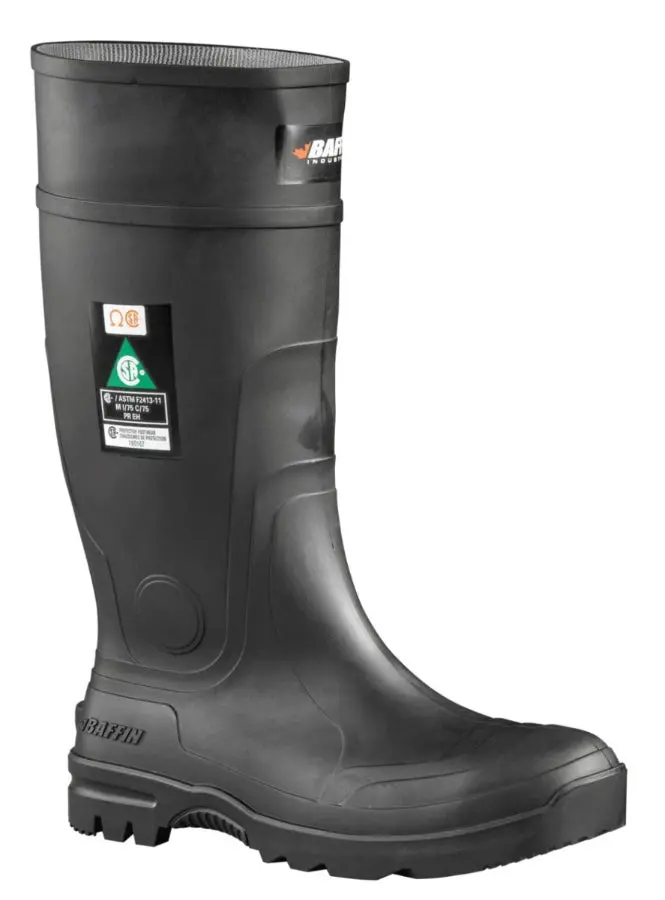 Baffin Blackhawk Waterproof Rubber Work Boots – Safety Toe & Steel Plate 1