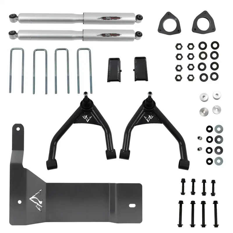 Belltech 150200Bk 4-Inch Front Lift Kit With Rear Trail Performance Shocks 1