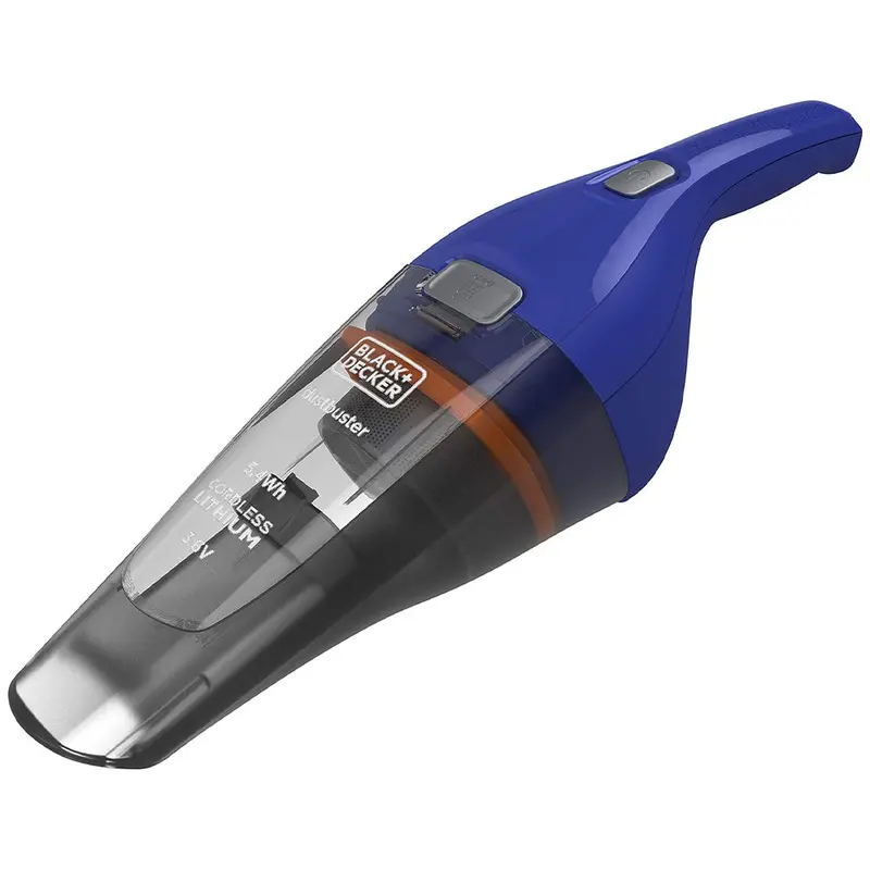 Black+Decker Nvc115Wa-B5 Cordless Handheld Vacuum – 0.385L Capacity, 3.6V Lithium-Ion 1