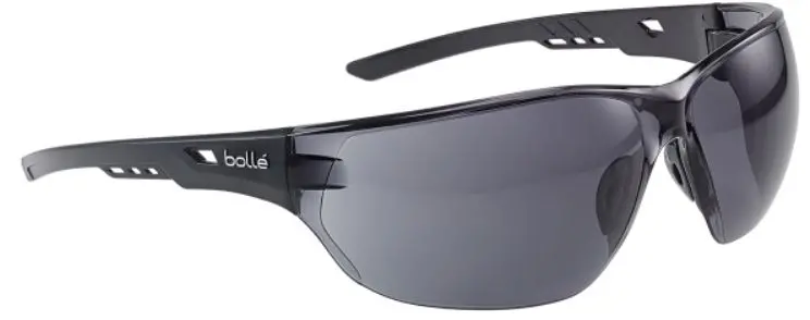 Bolle Ness Smoke-Tinted Ansi-Z87.1 Safety Glasses 1