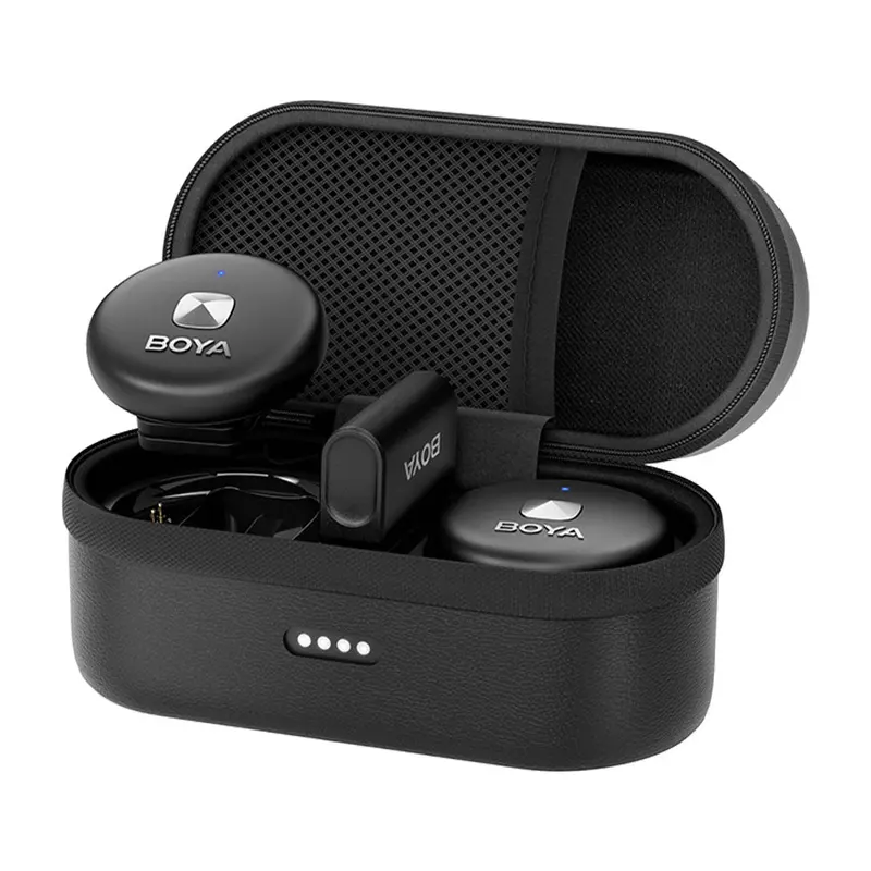 Boya Omic-D Lightning Wireless Mic System – 2.4Ghz Dual-Channel For Ios 1