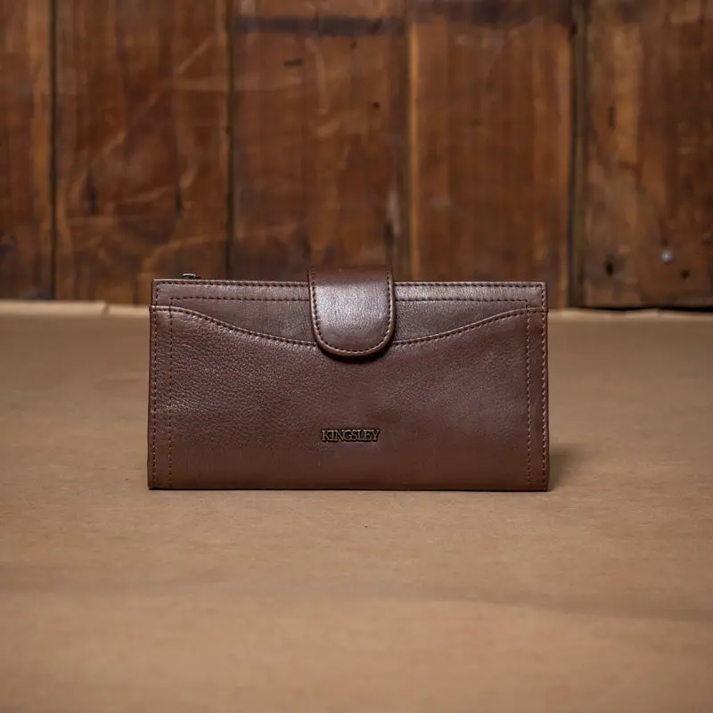 Buffalo Leather Lt Ladies Cell Phone Purse – Kingsley Heath 1