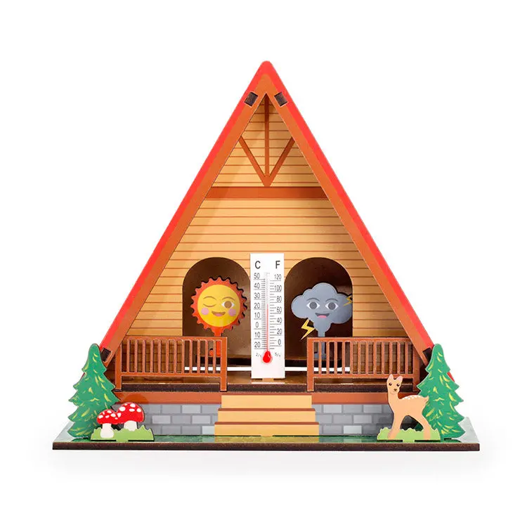 Build-Your-Own Weather House – Educational Science Craft Kit 1