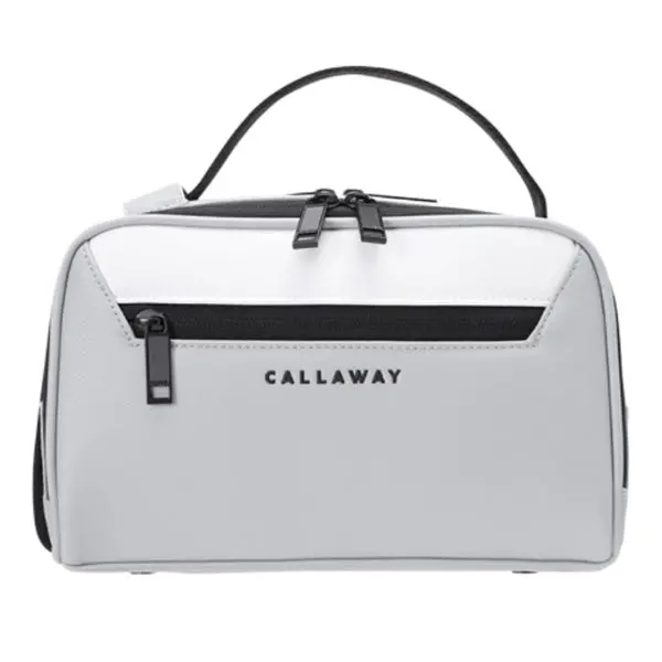 Callaway Wave Pouch Golf Accessory Bag – Sleek Gray Design 1