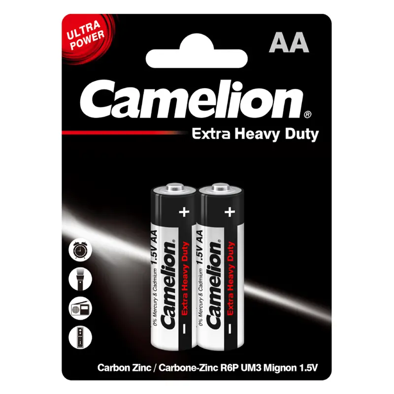 Camelion Aa2 Heavy-Duty Alkaline Batteries – Pack Of 2 1