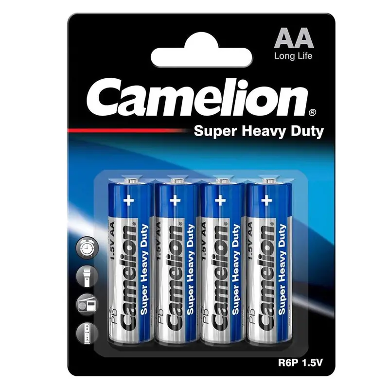 Camelion Aa4 Alkaline Battery Pack – 4-Cell Standard Power Supply 1